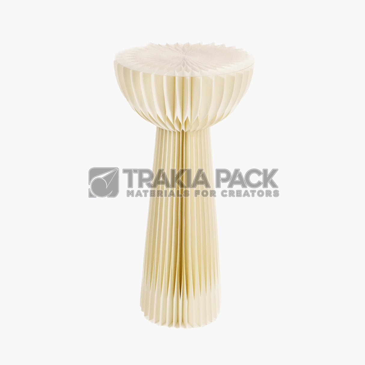 Сгъваема маса 100см/40см - екрю