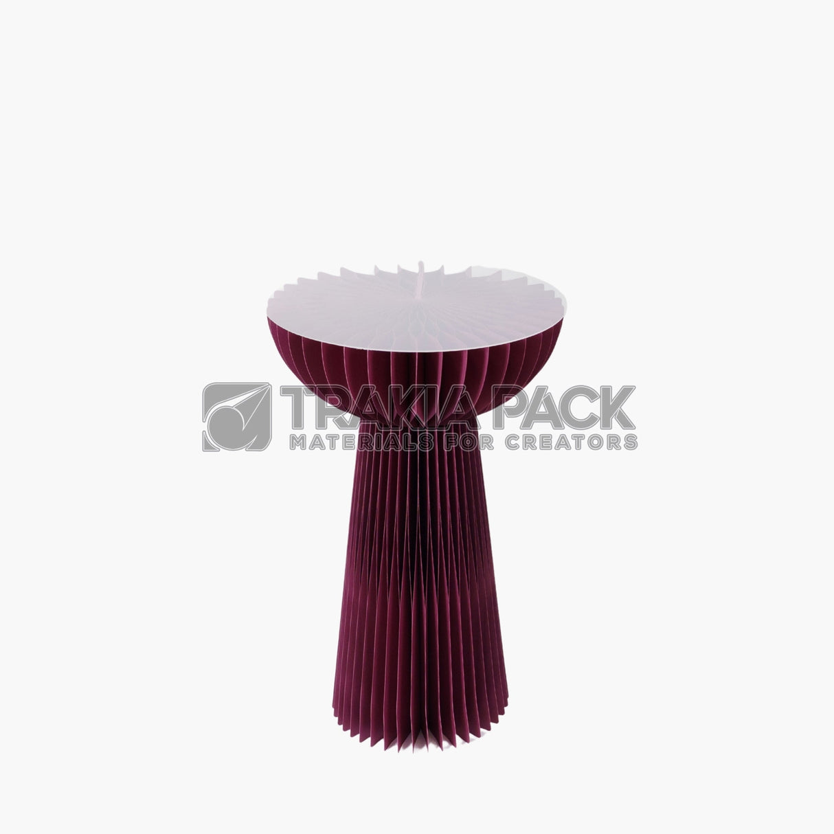 Сгъваема маса 60см/40см - бордо