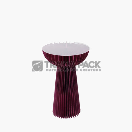 Сгъваема маса 60см/40см - бордо