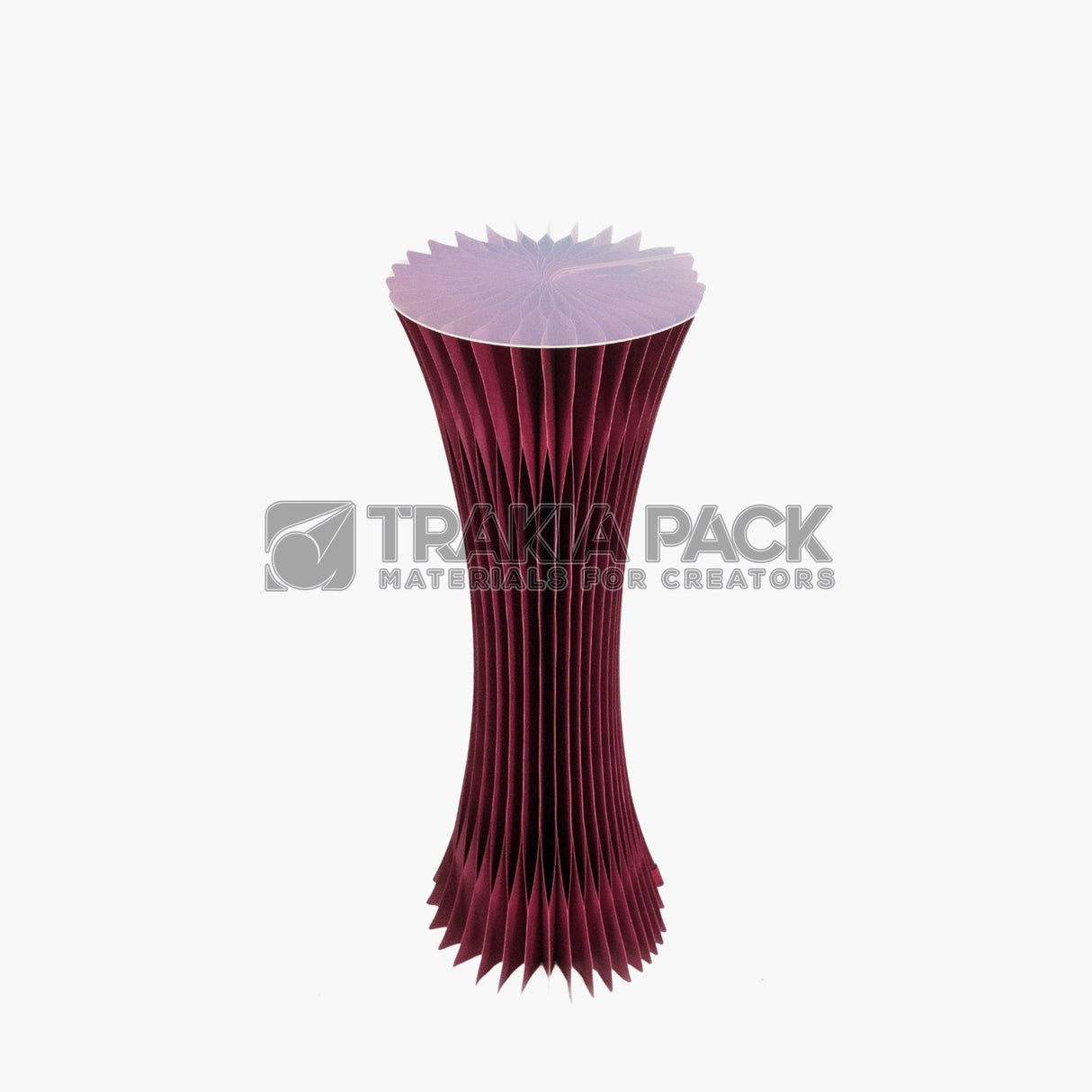 Сгъваема маса 80см/30см - бордо