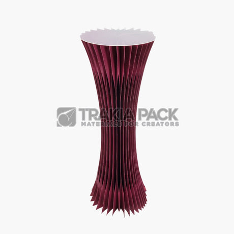 Сгъваема маса 100см/30см - бордо