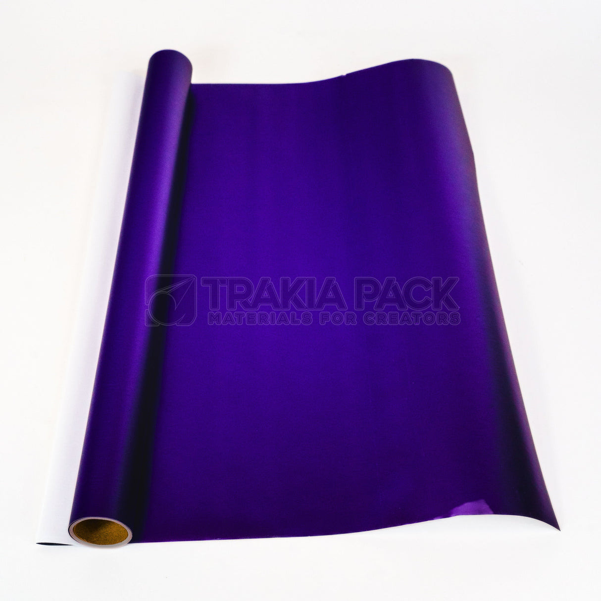 Хартия металик/ холограмна ролка - 43х270см - лилава