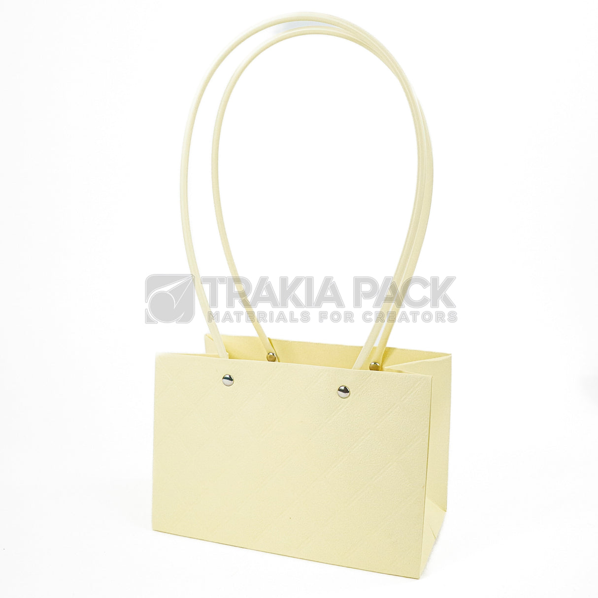 Чантички на ромбове 10бр/18х10х12см - екрю