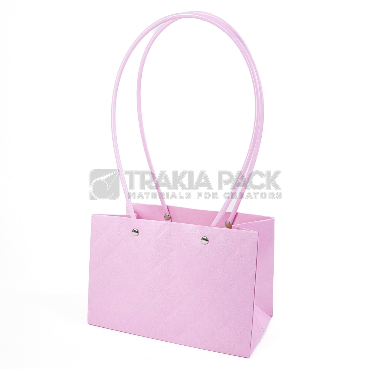 Чантички на ромбове 10бр/18х10х12см - розови