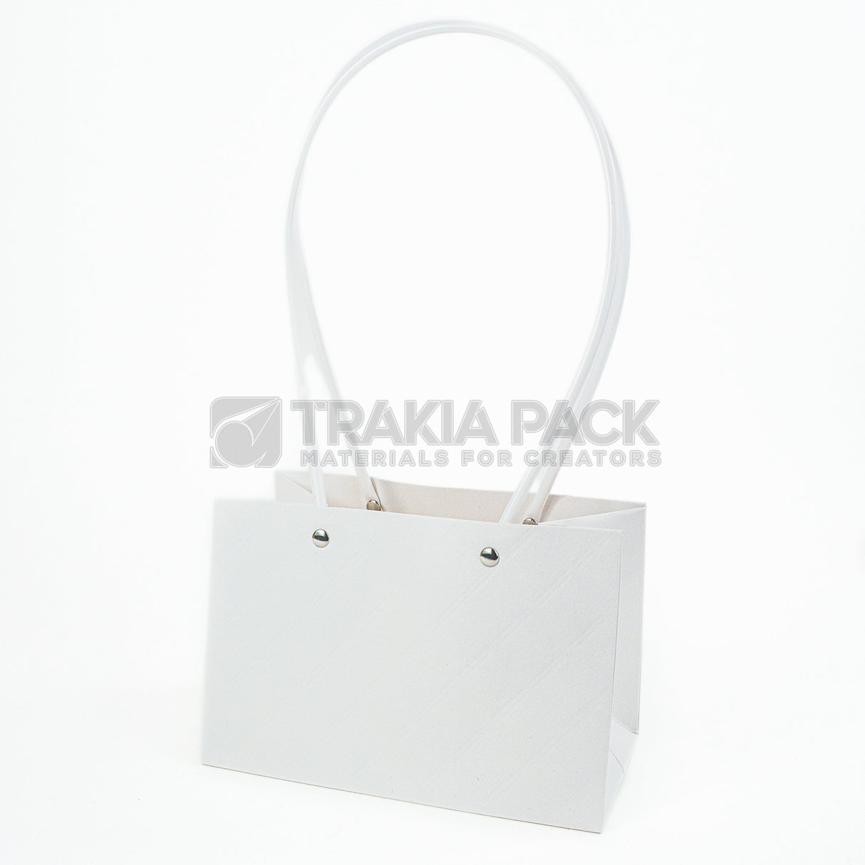 Чантички на ромбове 10бр/18х10х12см - бели