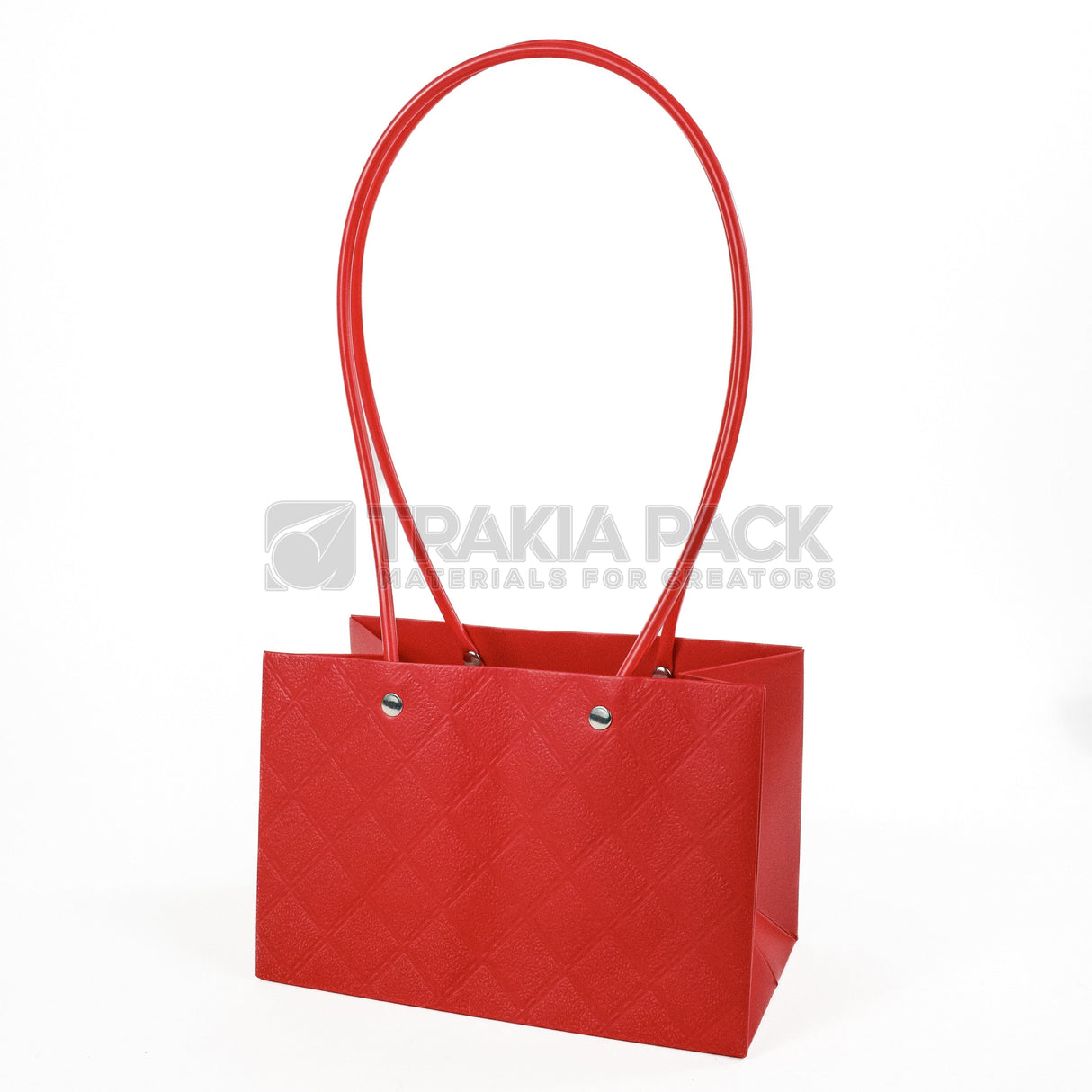 Чантички на ромбове 10бр/18х10х12см - червени