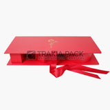 Кутия I LOVE U 45,5х19,5х7см - червена