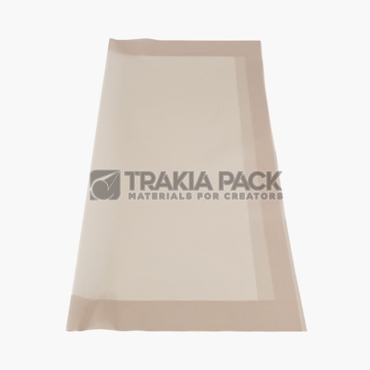 Целофан с широк кант - 58х58см/ 20бр - бежов