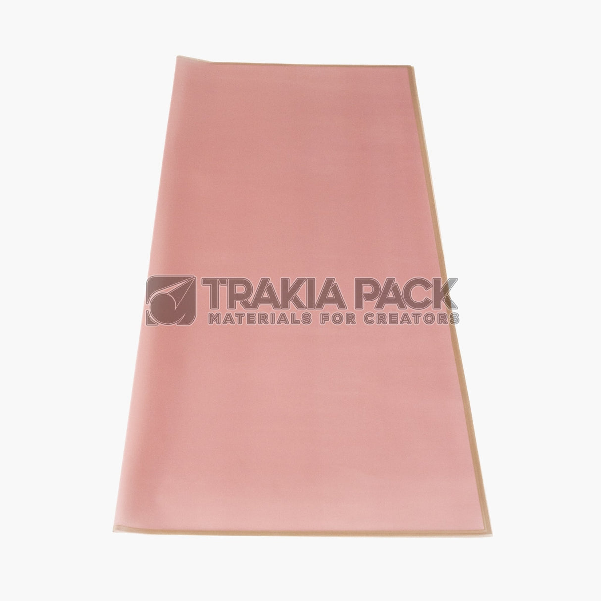 Целофан със златен кант - 58х58см/ 20бр - тъмно розово
