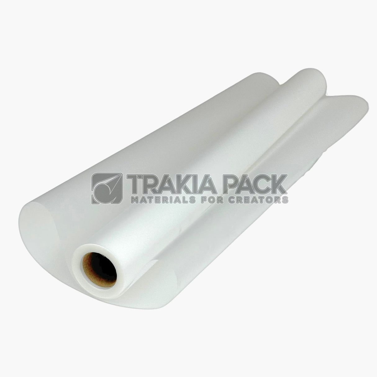 Целофан мат/ролка - 58см х 20м - бял