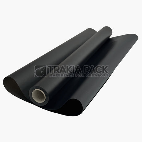 Целофан мат/ролка - 58см х 20м - черен