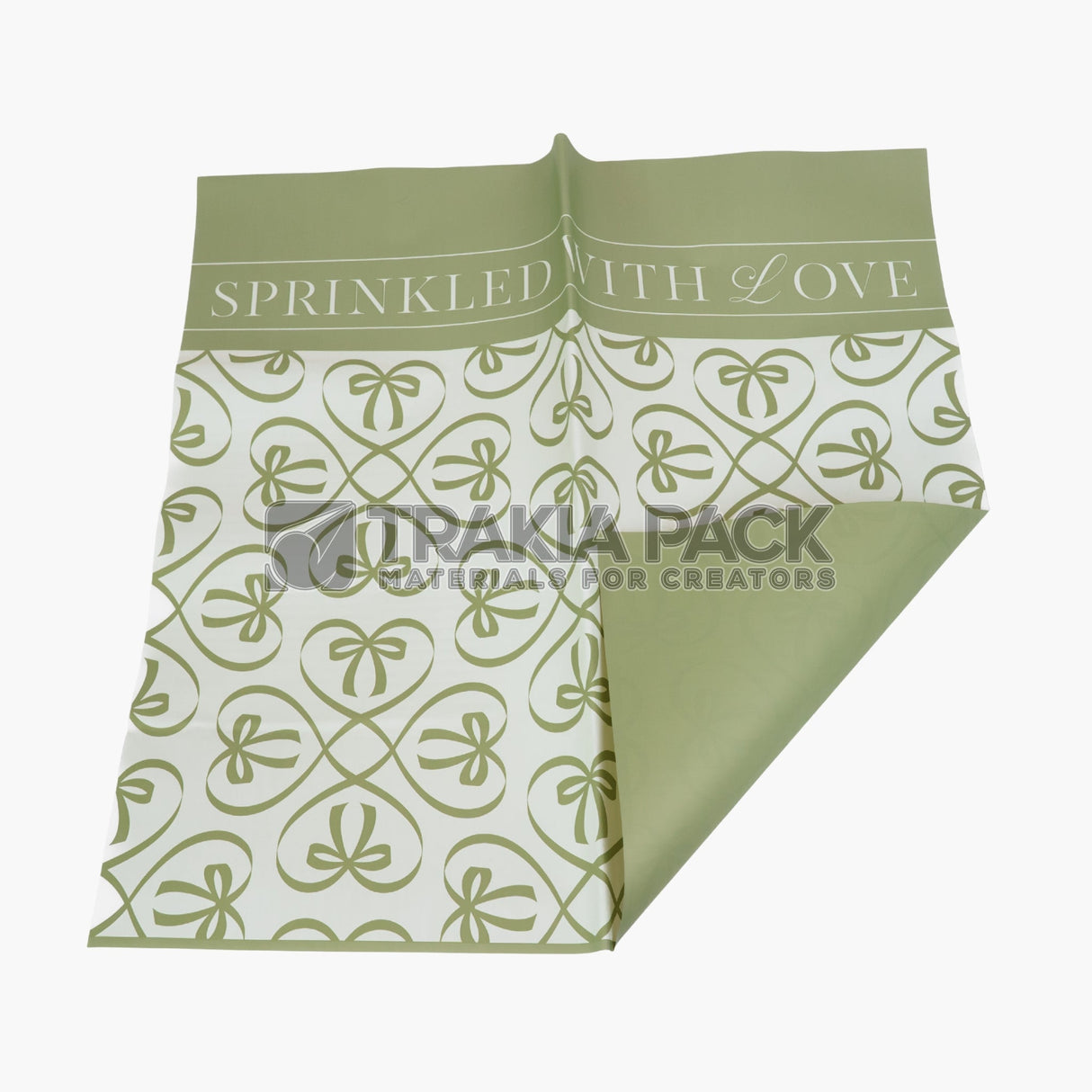 Целофан Sprinkled with love - 57х57см/20бр - маслина