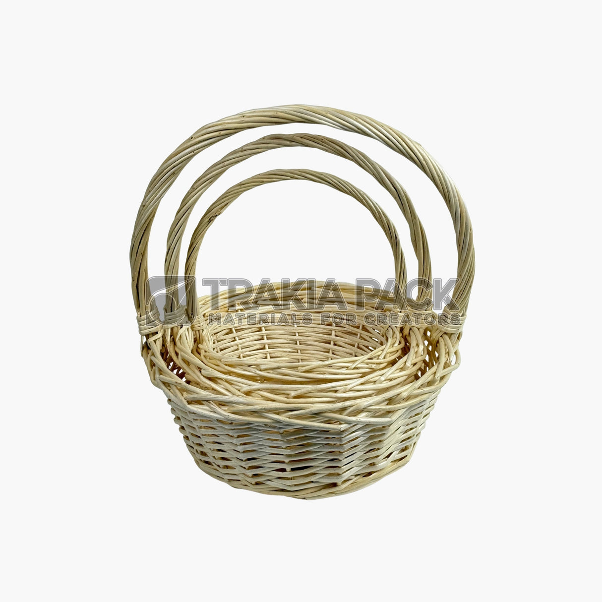 Кошници средни 3бр/33см - кафяви