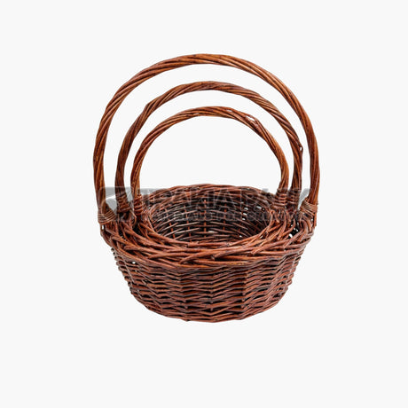 Кошници средни 3бр/33см - натурални