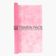 Луксозна опаковка металик на ролка - 60см/9м - розова