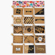 Картички BIRTHDAY GOLD сет малки/ 120бр - 9,2х6,4см