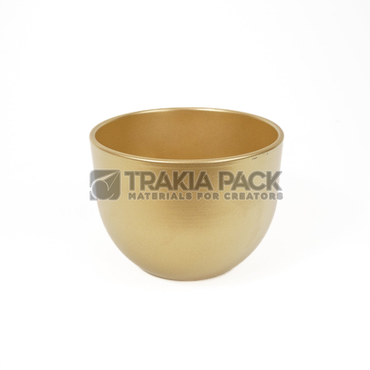 Кашпа златна - 19х14см