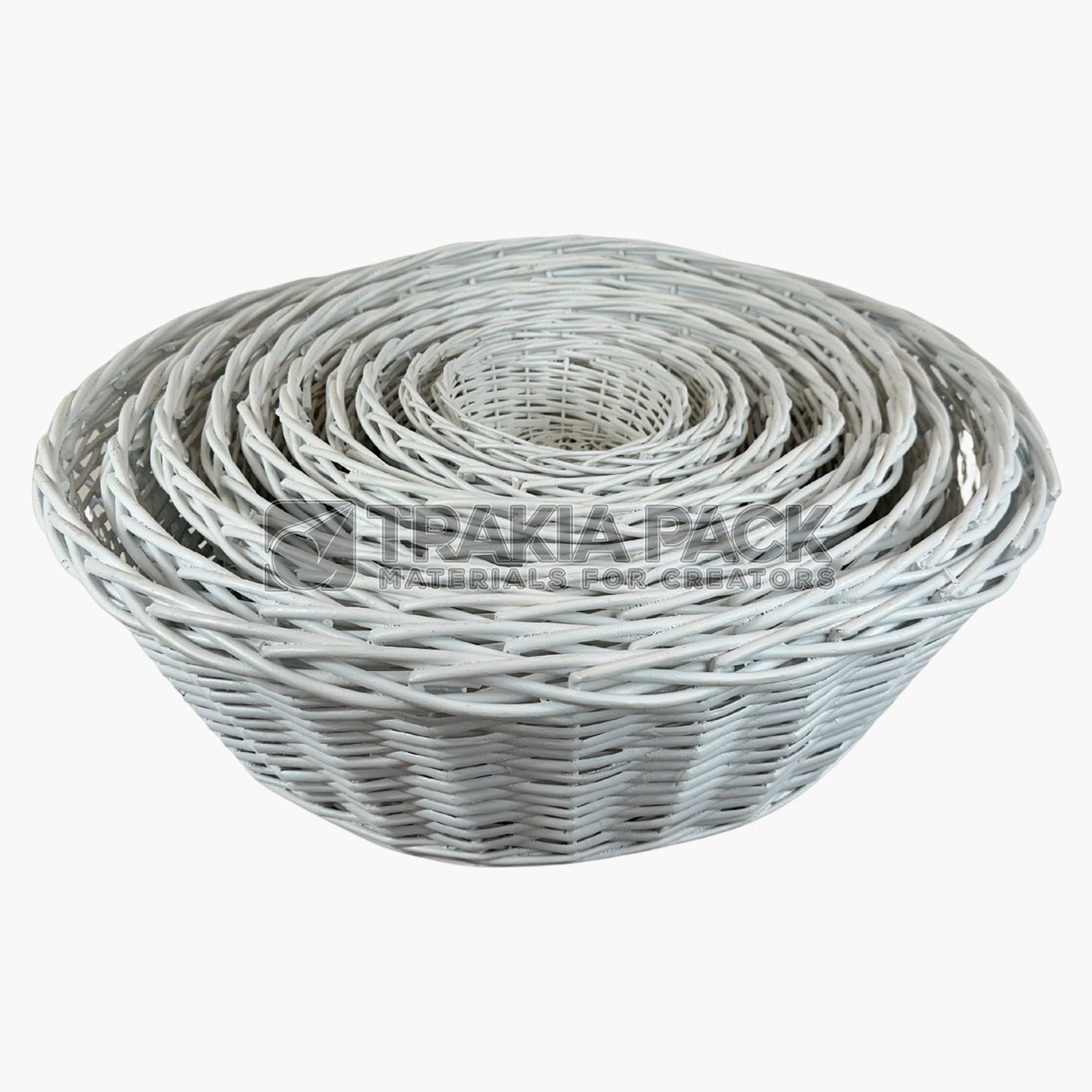Кошници GRANDE без дръжка 10бр/84см - бели