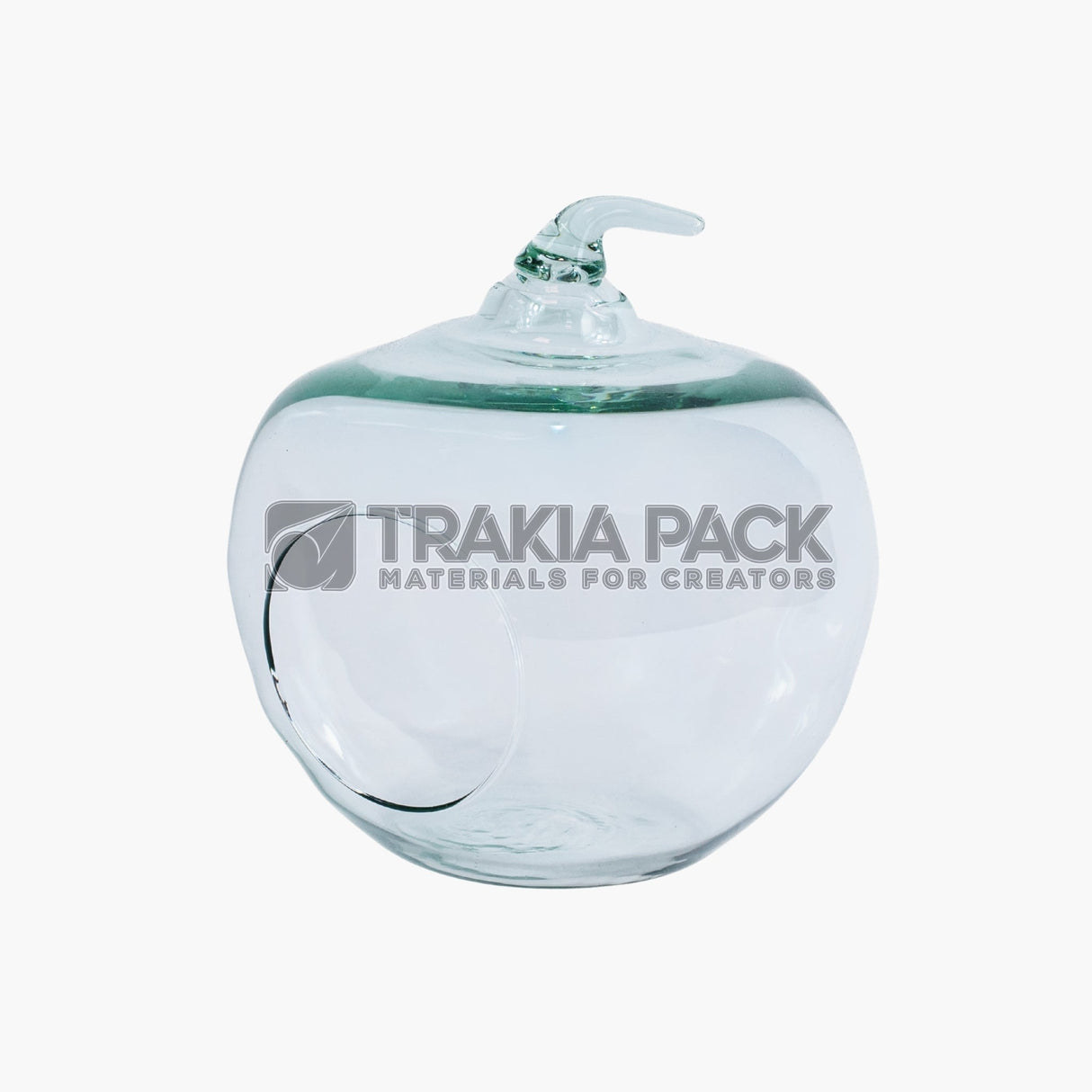 Стъклена ябълка - 19х19см